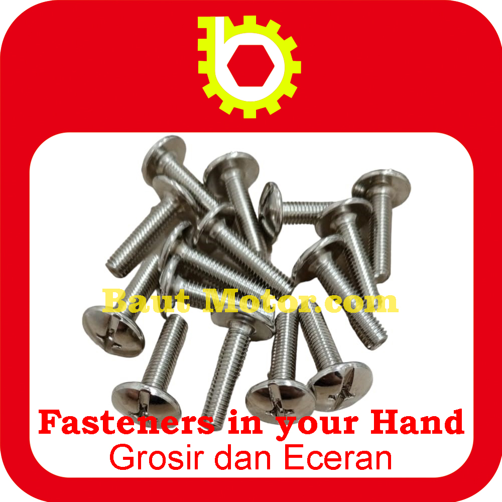 Baut body Nekel 6x20